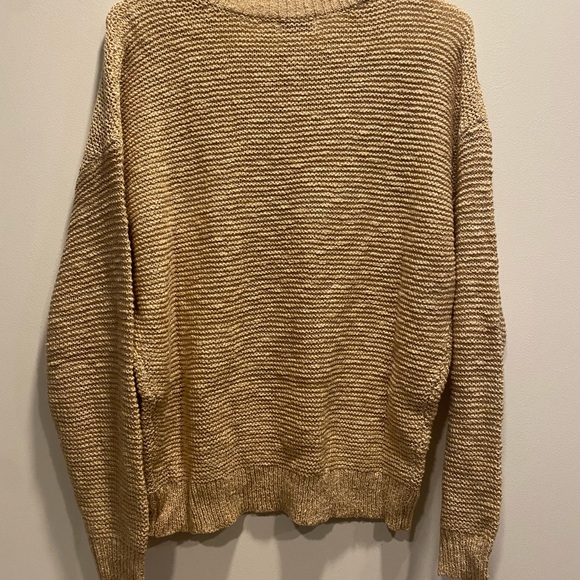 Lush Oatmeal Brown Sweater - Small - Picture 3 of 4